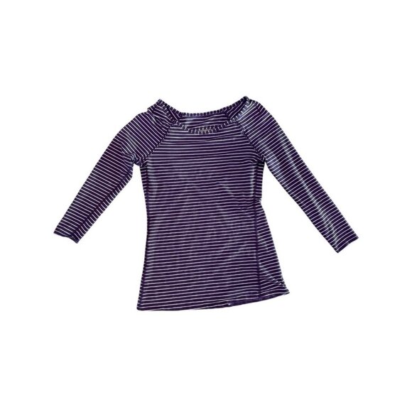 Lululemon 3/4 sleeve striped shirt size 2-4 - Picture 1 of 6
